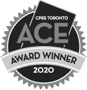 CPRS Toronto ACE Award Winner 2020